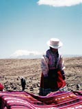 Woman selling