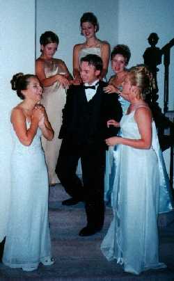 Brad 'n the gals