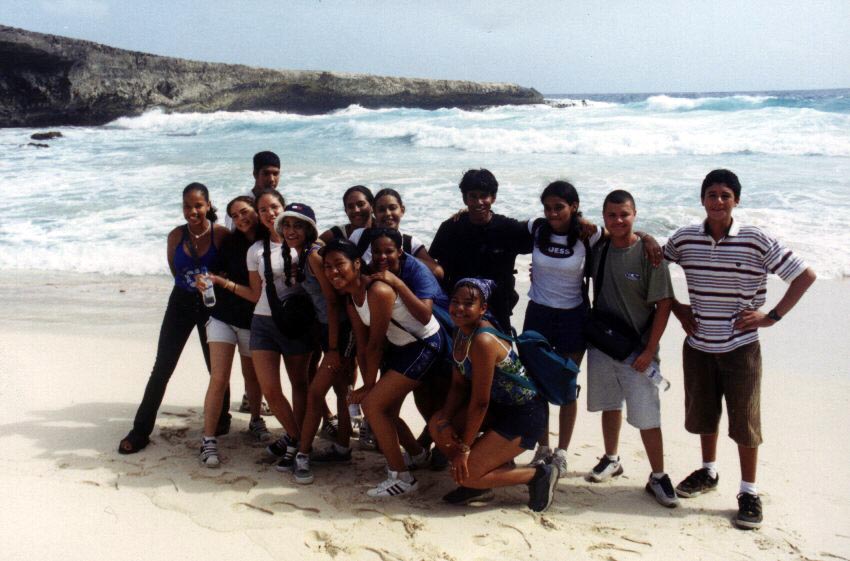 Me with my class on a excursion