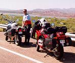 Flat Tire Stop near Roosevelt Lake, AZ