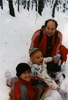Barbara, Leon and Me on Mt.Vodno