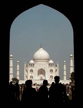 View of Taj from Gate