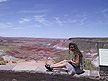Elena in the desert
