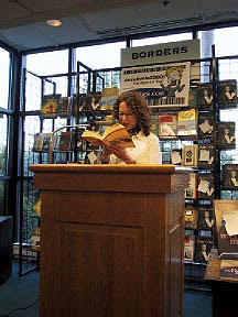 Lauren at Borders