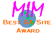 MIM Best GA Site Award
