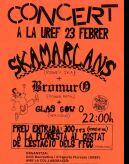 Cartel del concierto de la UREF