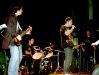 Ori al bajo, Fran a la batera, Guerre a la voz y Vctor a la guitarra elctrica. En el concierto del 24 de Mayo