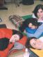 Alba, Slvia, Jessi y Mari en Campobosco