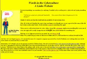 Simple Links page but fun with text
