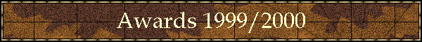 Awards 1999/2000