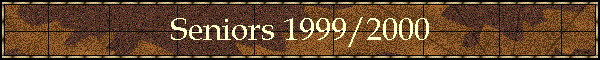 Seniors 1999/2000