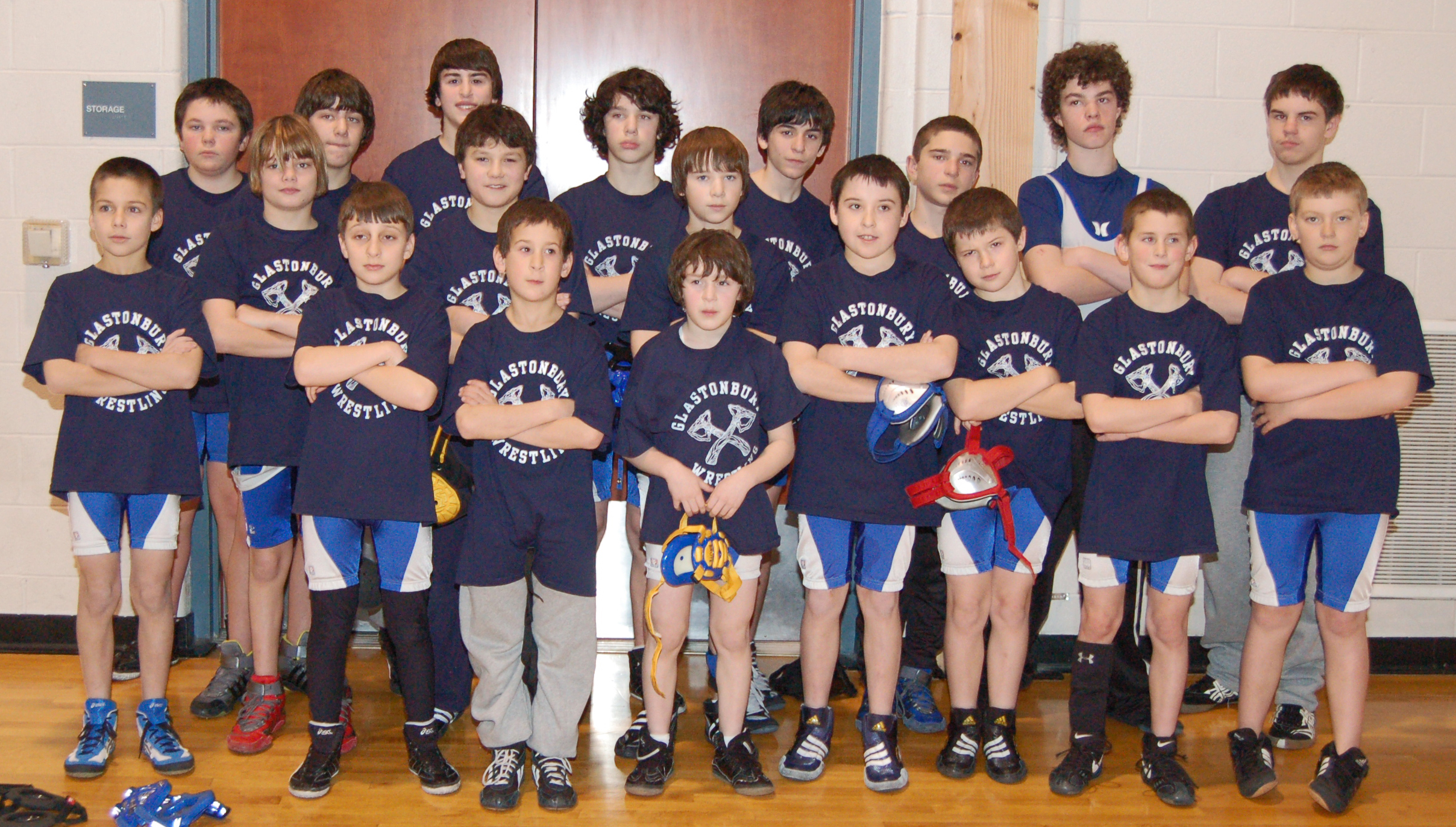 picture of team Glastonbury.