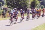 The Motorola team and Lance Armstrong leading the way