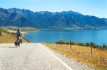 On the road to Wanaka (Hawea Lake) 