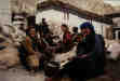 Spinning wool in Peruche