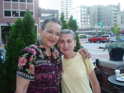 On the mall in South Bend, Indiana