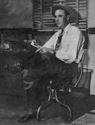 Glenn F. Chesnut, Sr., Art Director of the San Antonio Express Sunday Magazine