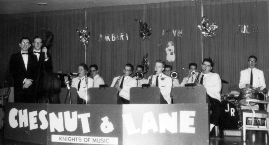 Glenn Chesnut and Milt Lane and their band