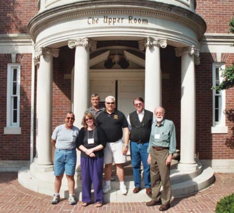 Glenn Chesnut at the Upper Room offices in Nashville, Tennessee