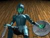 dot in a knight suit