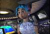 Young andraia in control center