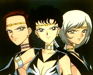 Sailor Star Maker, Sailor Star Fighter, and Sailor Star Healer