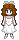In a pretty dress (non-Princess)