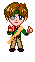Cho Hakkai, after a really cute chibi pic i have of him with a red book