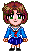 Hitomi, she looks a little cuter than her character though!