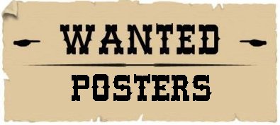 wanted posters