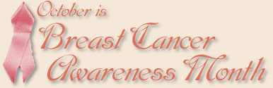 October is breast cancer awareness month