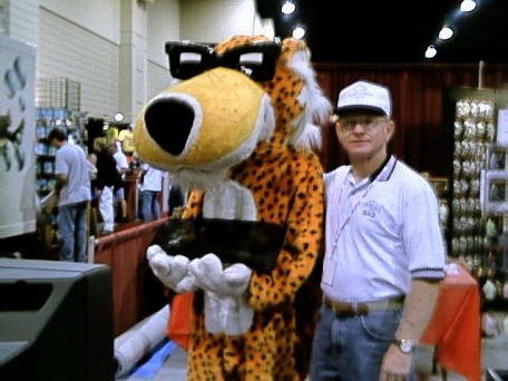 Even Chester the Cheetah looked it over