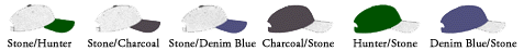 Color choices for Item #209CW