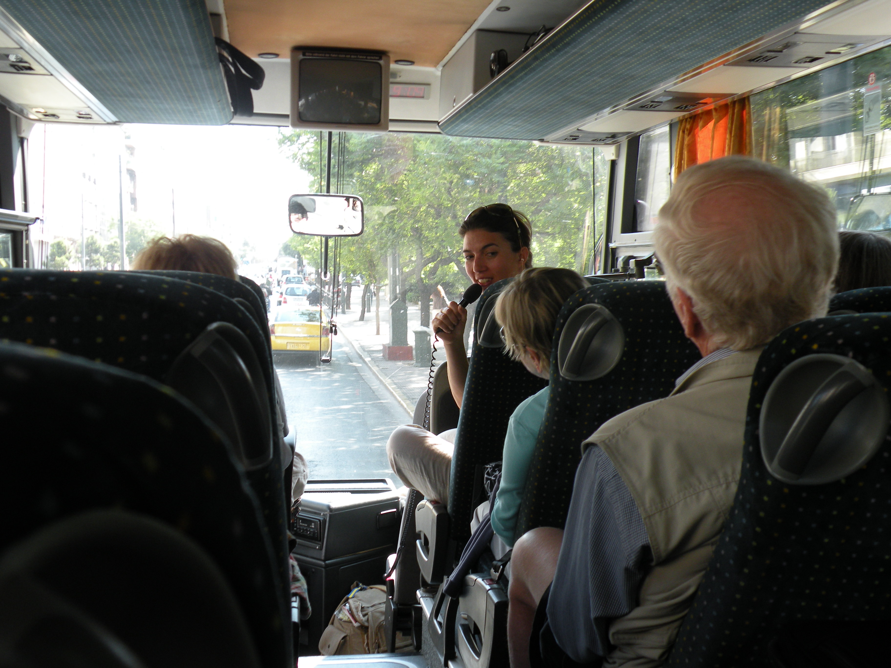On the bus