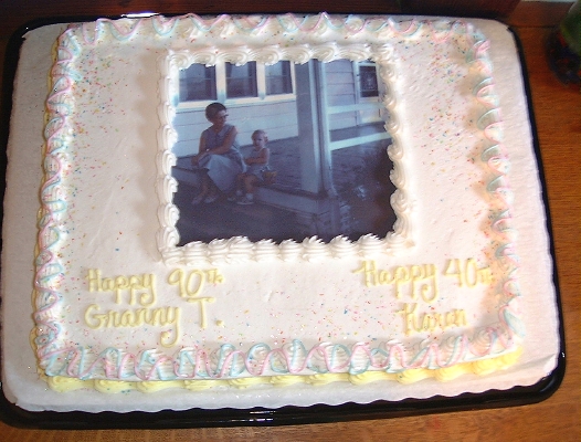 The super delicious, sentimental cake!