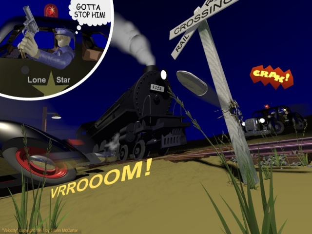 "Velocity" &copy; 1997 by Glenn McCarter