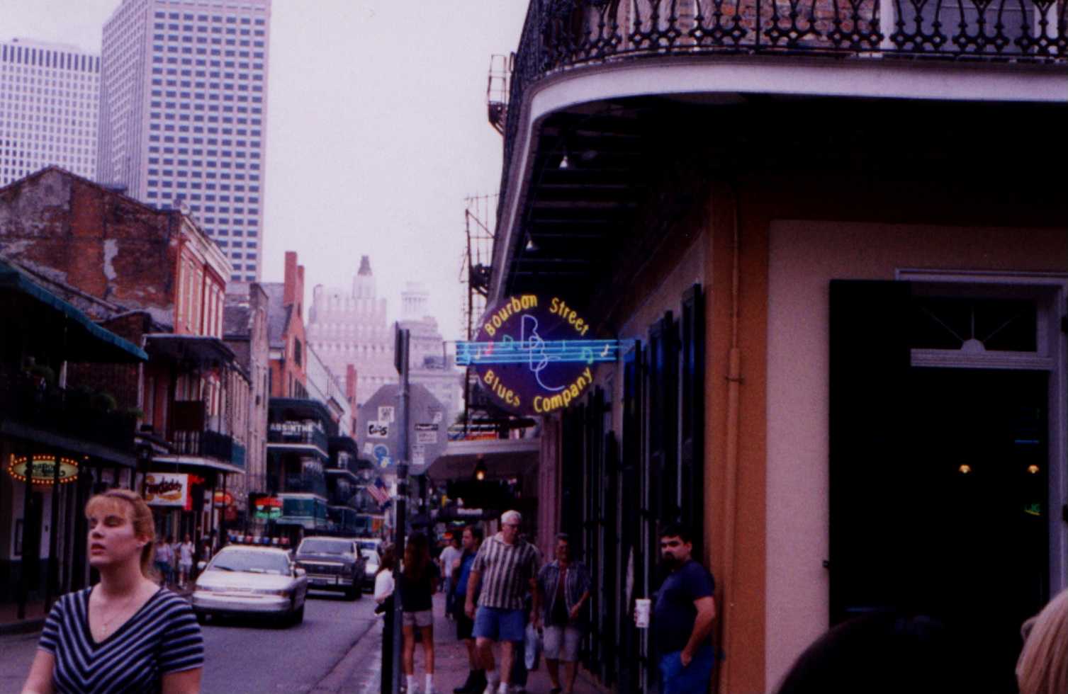Bourbon Street during the day