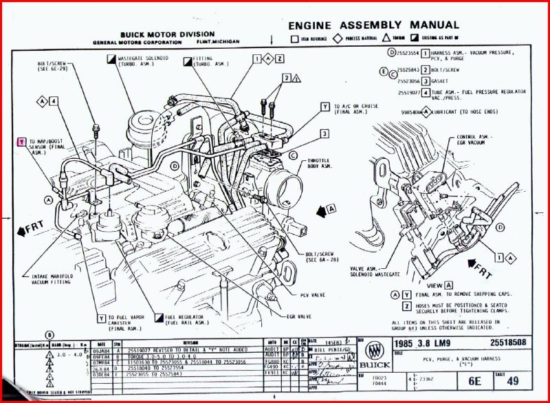 PCV,EGR,Vacuum Routing