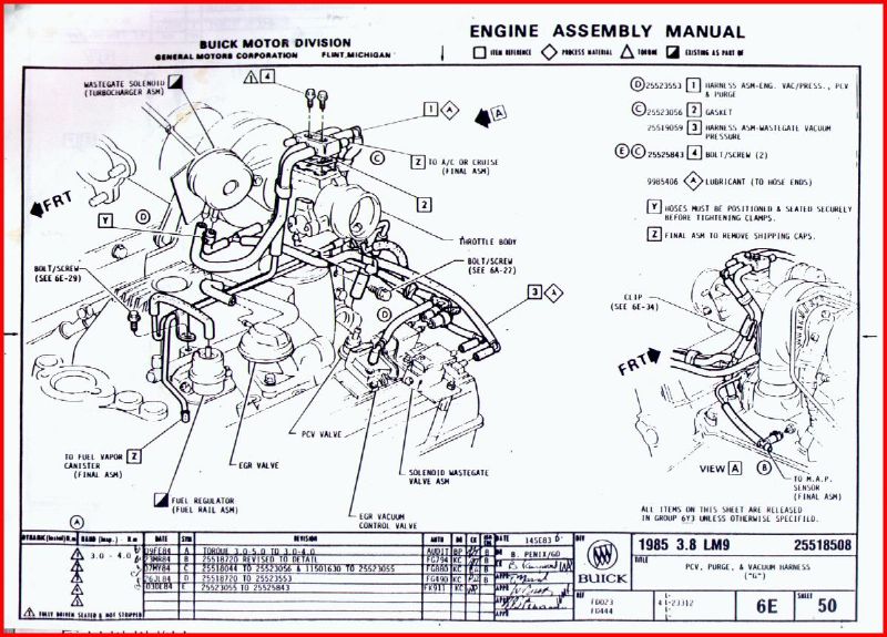 PCV,Wastegate Solenoid Vacuum Routing