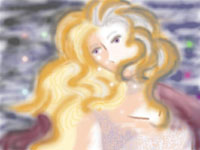 "Invierno" por Merina Kylie, Imagen Digital realizada en el invierno del año 2000.