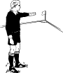 Signal for Cornerkick by CR