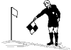 Signal for Cornerkick by AR
