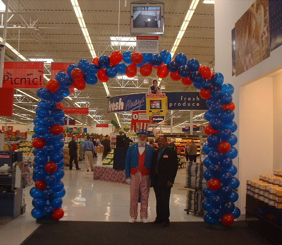 Arch with Uncle Sam
