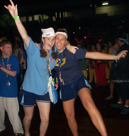 Crystal and Larissa O-Week '01