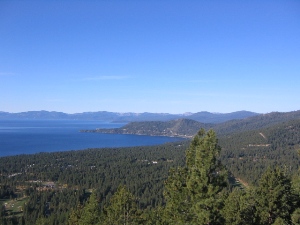 Lake Tahoe, from above Incline, Nevada