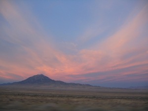 Nevada sunset