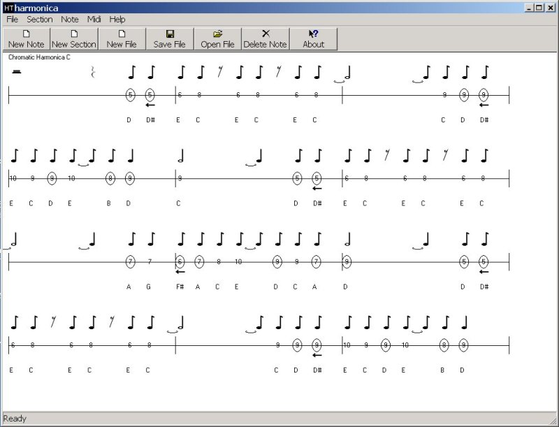 Harmonica Tabber BetA