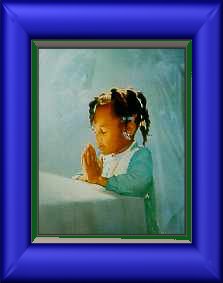 child praying