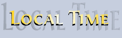 Local Time Main Page Header
