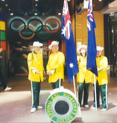 NO, we were not part of the Sydney Olympic Band